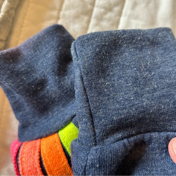 Aviator Nation Bolt Embroidery Classic Cropped Crew Sweatshirt. Size Small. - Picture 16 of 16